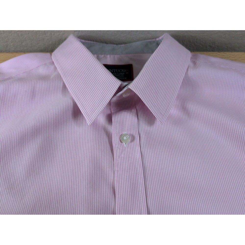 UNTUCKit Douro WF Shirt Mens 2XL Pink Long Sleeve Button Up Wrinkle Free
